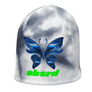 OBSRD METALLIC BUTTERFLY BEANIE