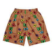 OBSRD BUTTERFLIES MESH SHORTS