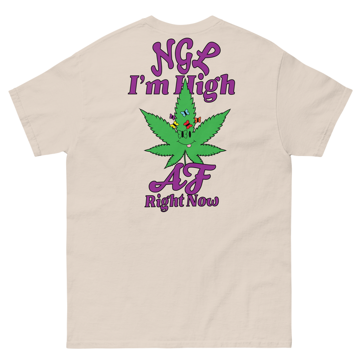OBSRD NGLIHAFRN LEAF TEE
