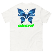 OBSRD METALLIC BUTTERFLY TEE