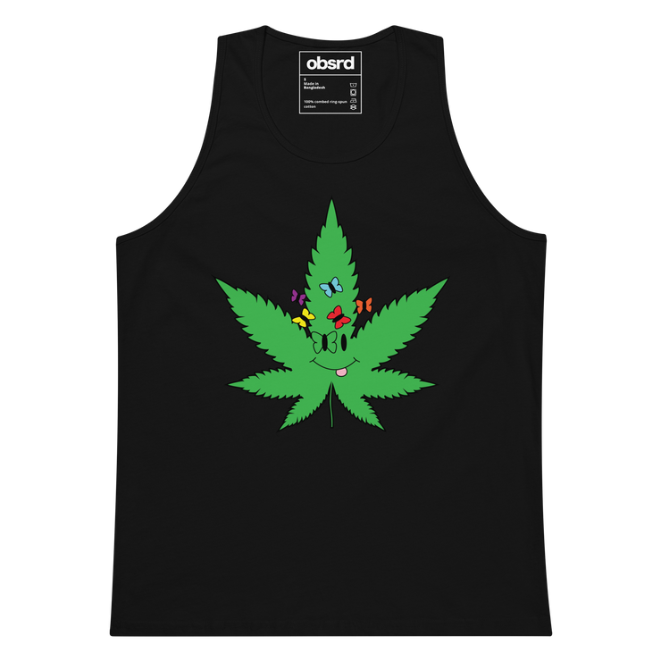 OBSRD LEAF TANK TOP
