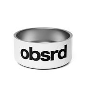 OBSRD PET BOWL