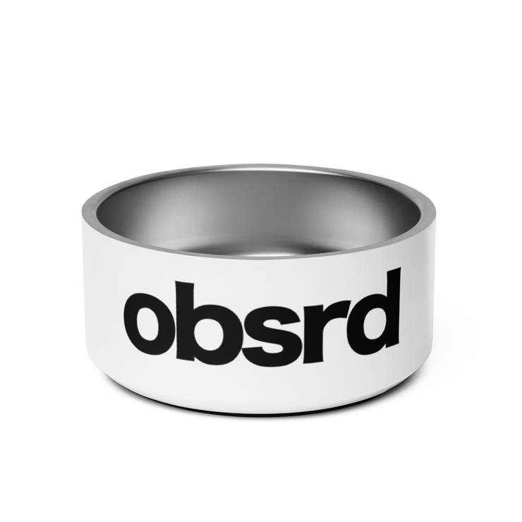 OBSRD PET BOWL