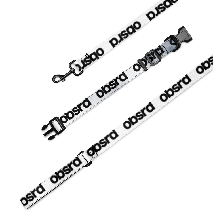 OBSRD PET COLLAR & LEASH