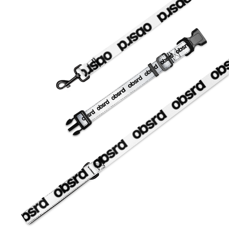 OBSRD PET COLLAR & LEASH