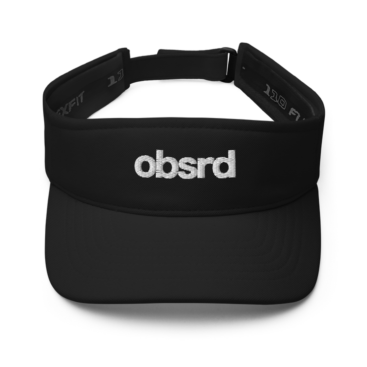 OBSRD EMBROIDERED VISOR
