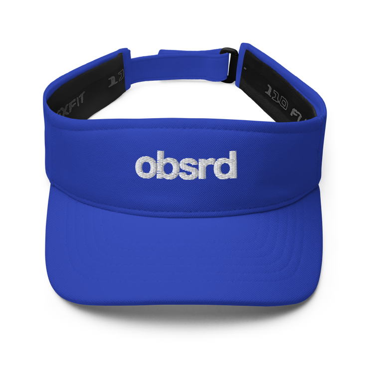 OBSRD EMBROIDERED VISOR
